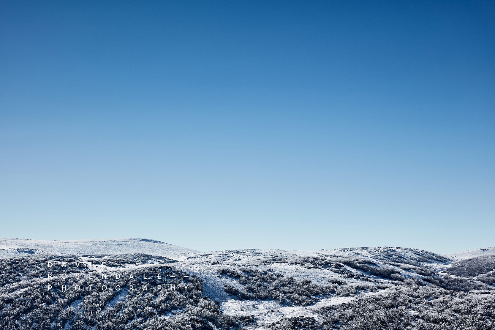 Falls Creek 42 Fine Art Print, first snowfall in the mountains in winter