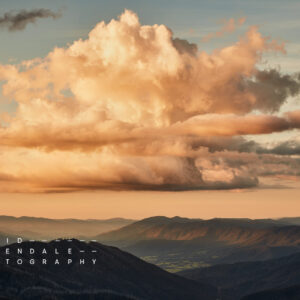 Falls Creek #59 Fine Art Print, epic cloud formations in Kiewa valley in Spring