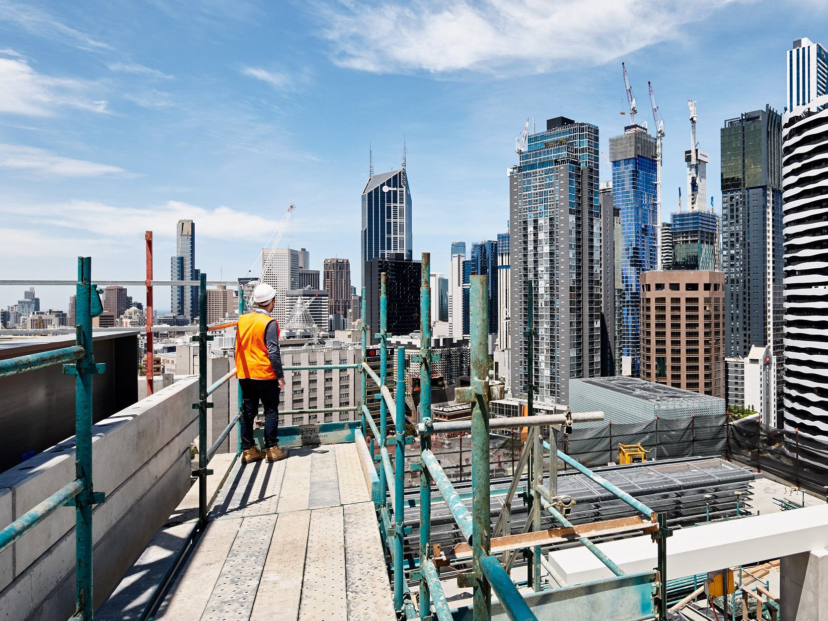 SITE PHOTOGRAPHY FOR CONSTRUCTION STAGE PROGRESS AND MARKETING