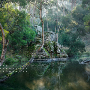 The Keeper of Time Fine art Print, Twin Bridges