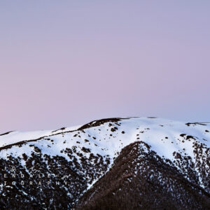 Falls Creek #61 Fine Art Print, sunset in mountains